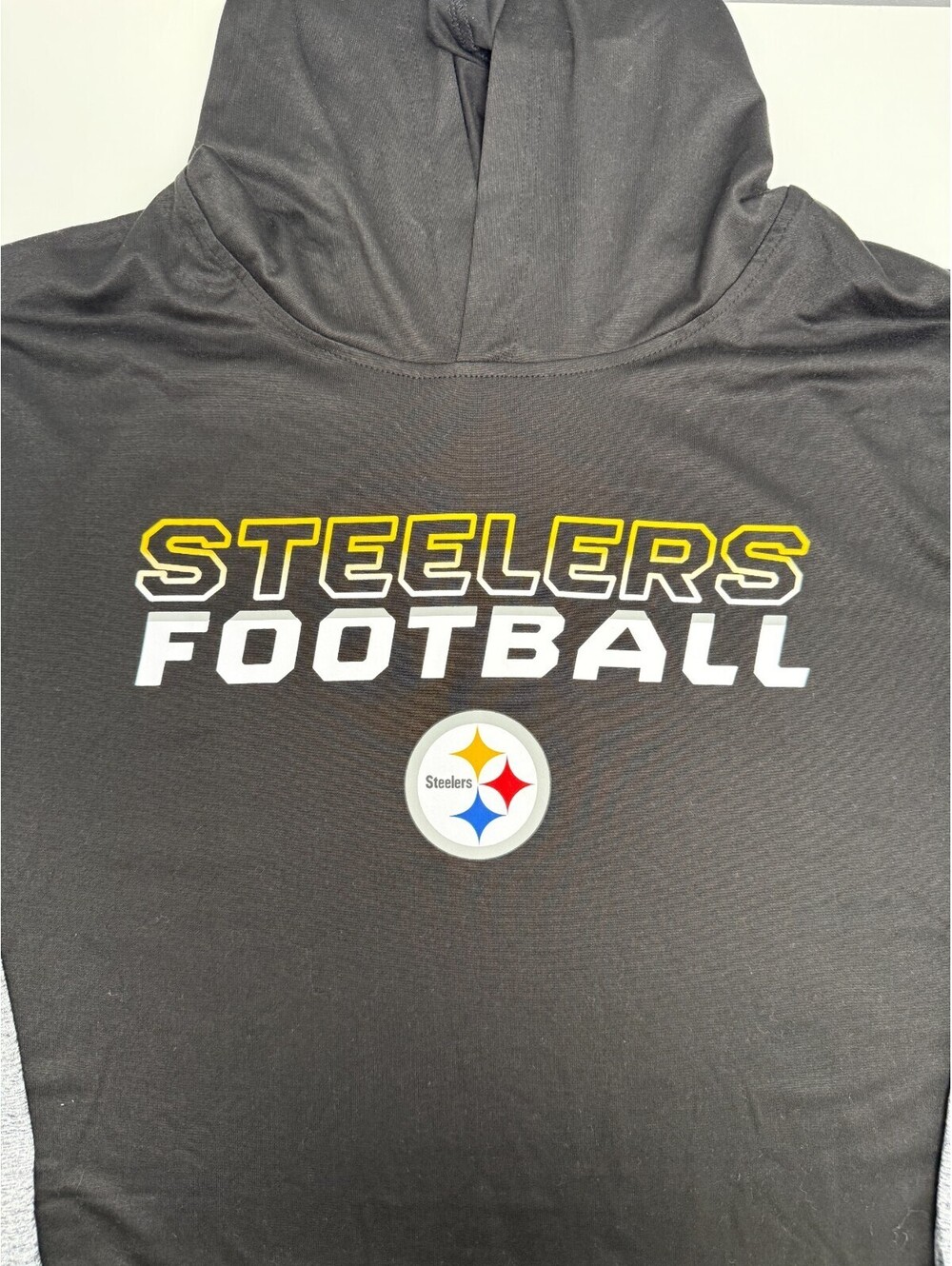 Pittsburgh Steelers Fanatics Hoodie Mens 2XL Black NFL Football Performance